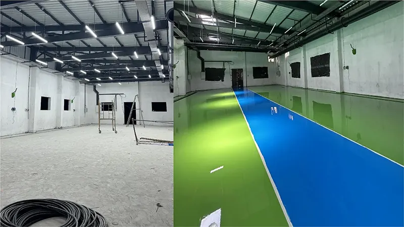 Epoxy Flooring Work